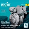 RESKIT RSF32-0093 F-35 (A/C) pilot in late ejection seat for RESKIT Cockpit for Italeri / Academy kit (RSU32-0137, RSU32-0138) (3D Printed) (1/32)